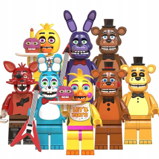 FNAF MINIFIGURÁCIE BLOKOV SADA PRÍSLUŠENSTVA